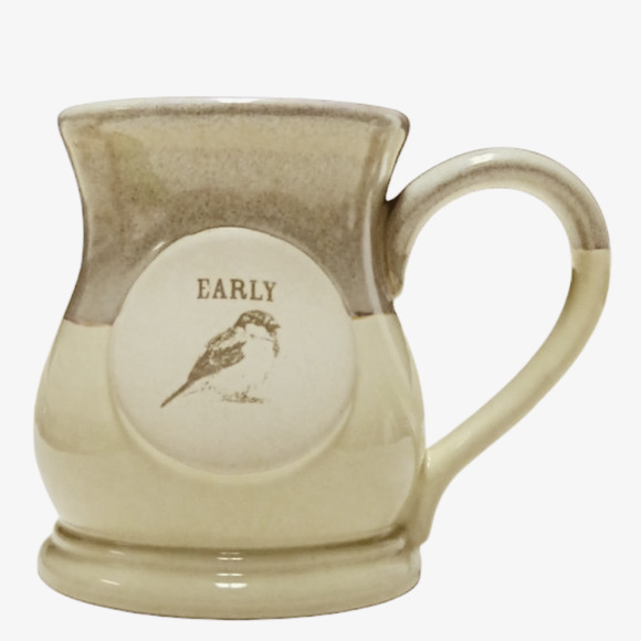 Set of 2 Haynes Besco Early Bird Coffee Mugs - Picture 2 of 5